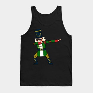 Christmas Soldier Dabbing Nutcracker Tank Top